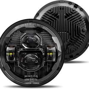 X7 LED Headlights IP67 Waterproof Grade LED 6000K DOT Approve